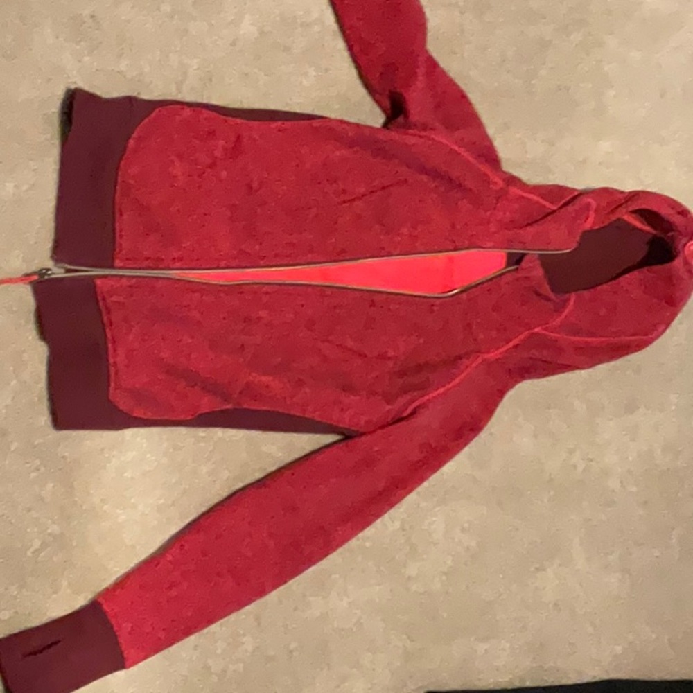 Lululemon Scuba hoodie in Heather pink